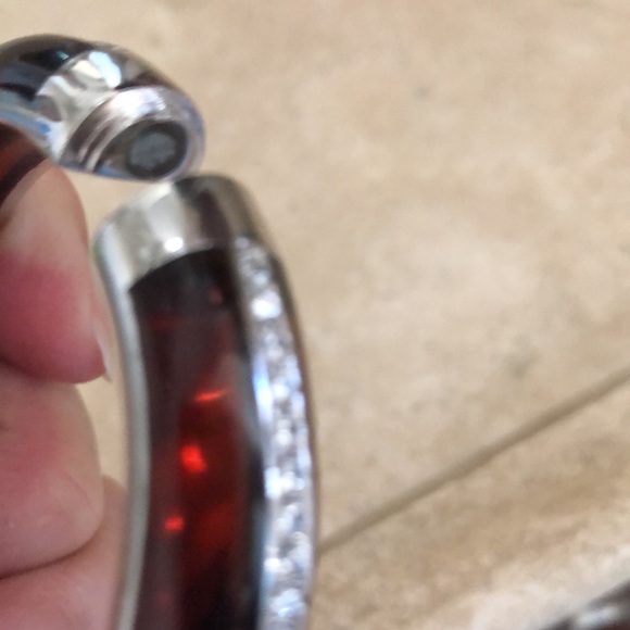 AHC Amber with CZ bangle - Picture 4 of 8